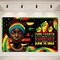 Juneteenth Decorations Banner Backdrop – Happy Juneteenth Freedom Day Photo Booth Poster, African American History Celebration Wall Hanging Decor for Classroom, School, Indoor & Outdoor Party Use (Yellow Theme)